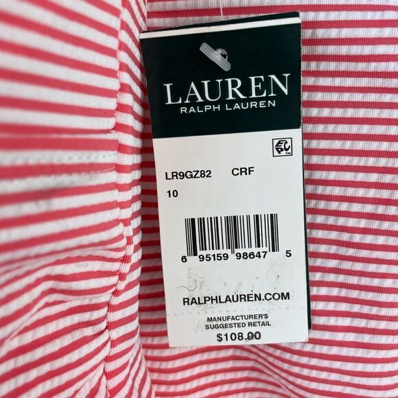 NWT Lauren Ralph Lauren Tankini and Matching Bottoms Size 8 - Picture 7 of 7